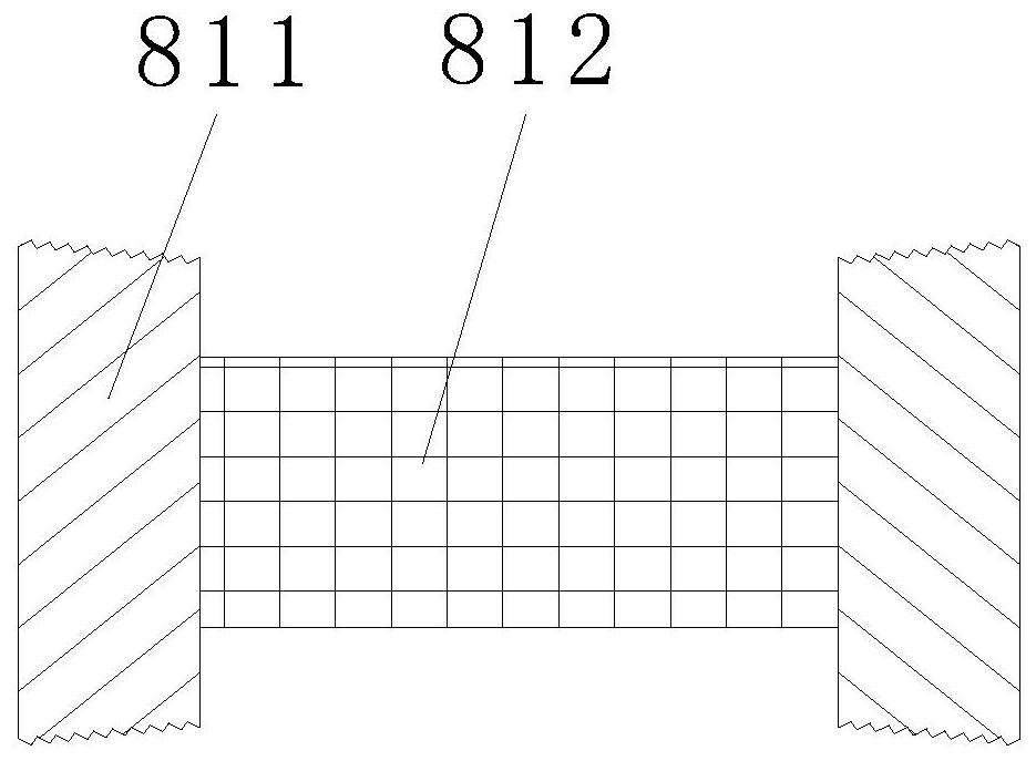 Assembled prefabricated sandwich insulation exterior wall vertical seam waterproof structure and implementation method