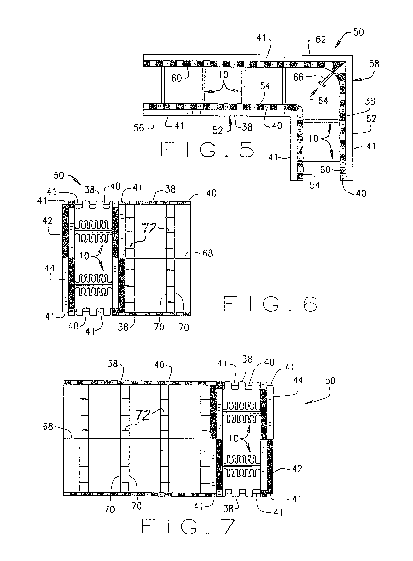 Prefabricated foam block concrete forms with open tooth connection means