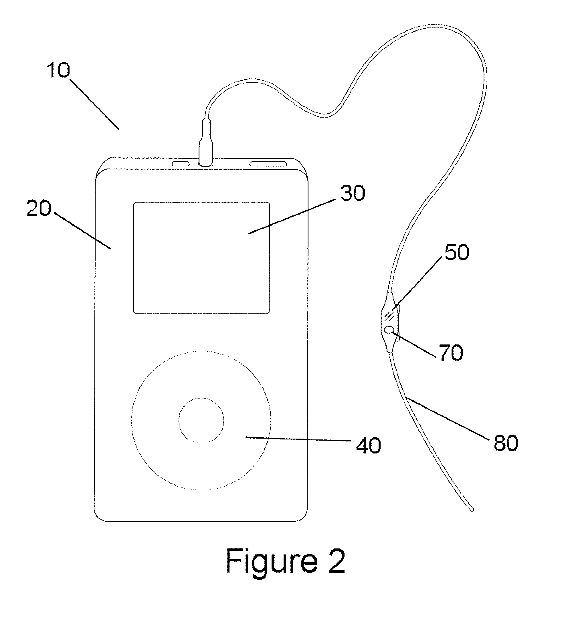 Media device with speech recognition and method for using same