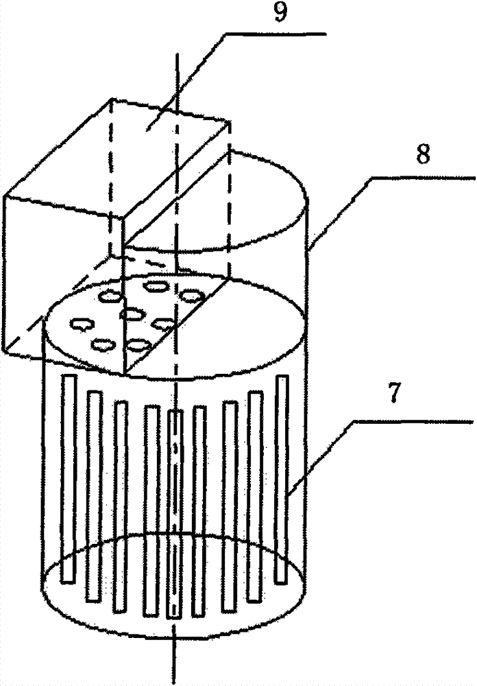 Spiral-flow type elutriation and separation device for dredging sludge and sludge elutriation pretreatment method of device