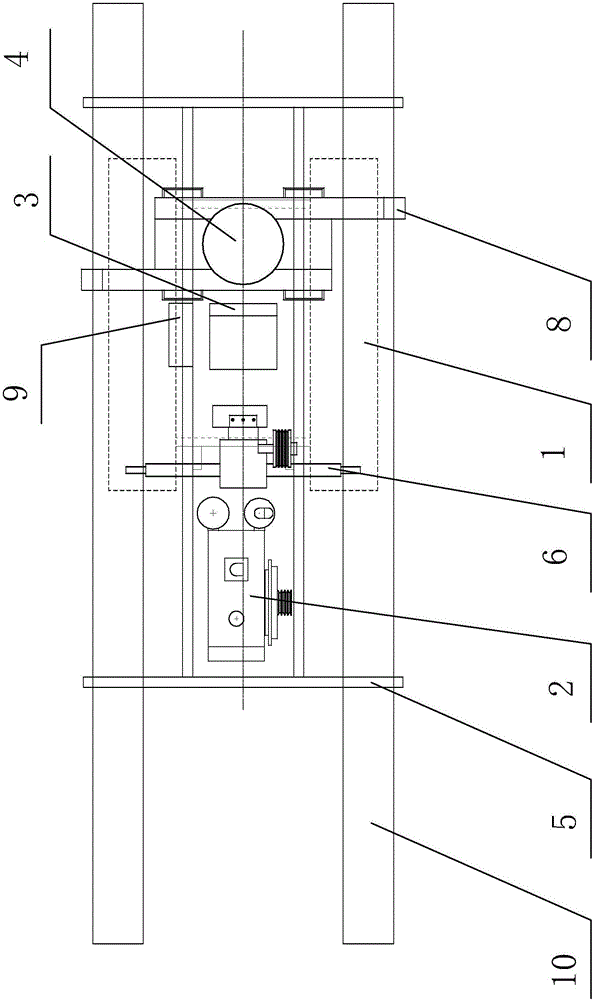 Crawler-type cargo transhipment crane