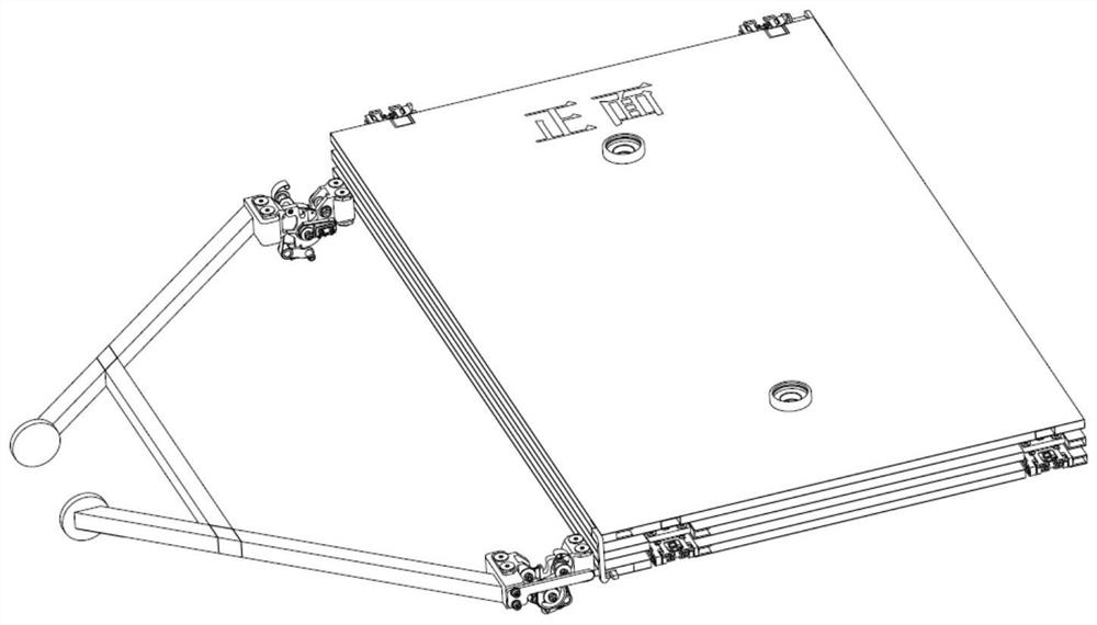 A t-configuration solar cell array applied to microsatellites