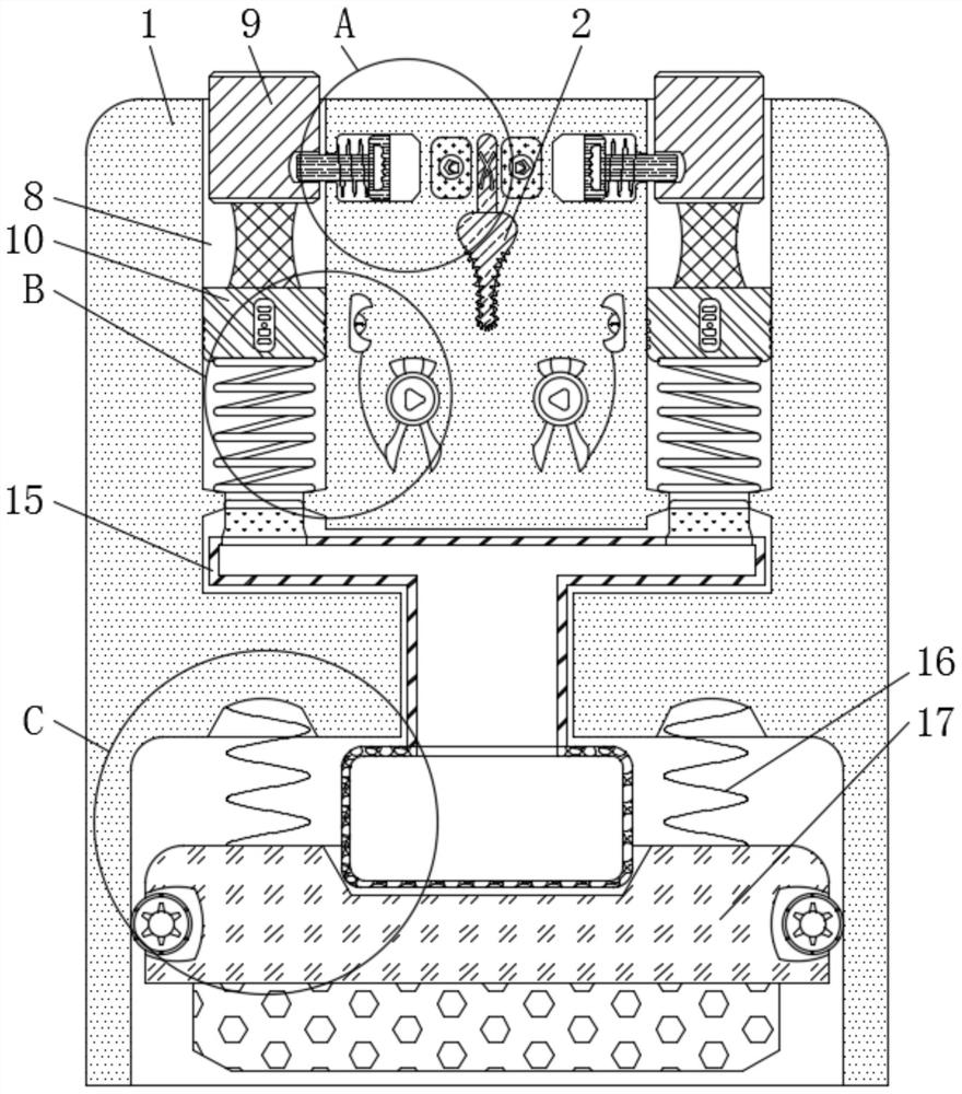 Line short circuit automatic protection network data transmission device