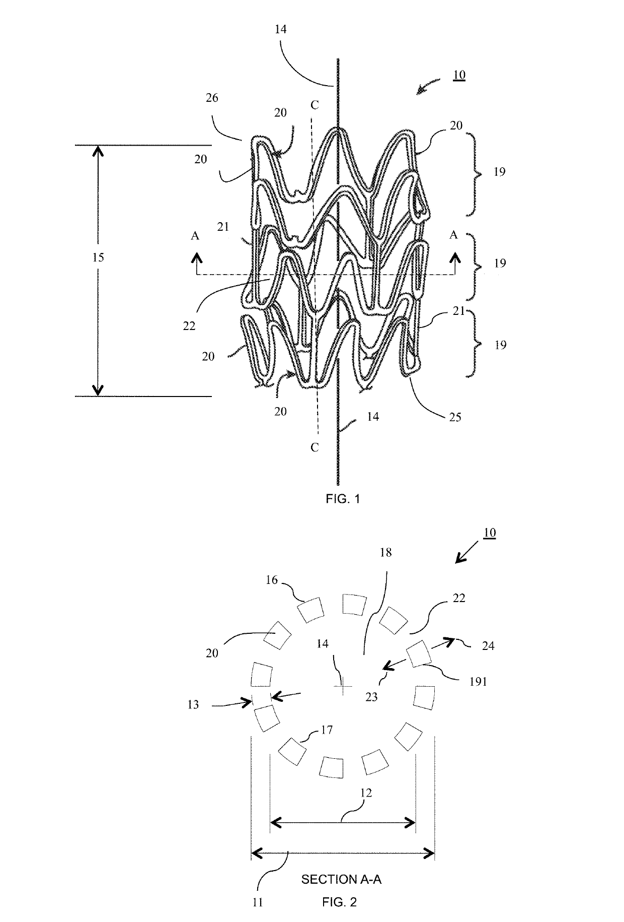 Bioresorbable scaffold having sustained drug delivery