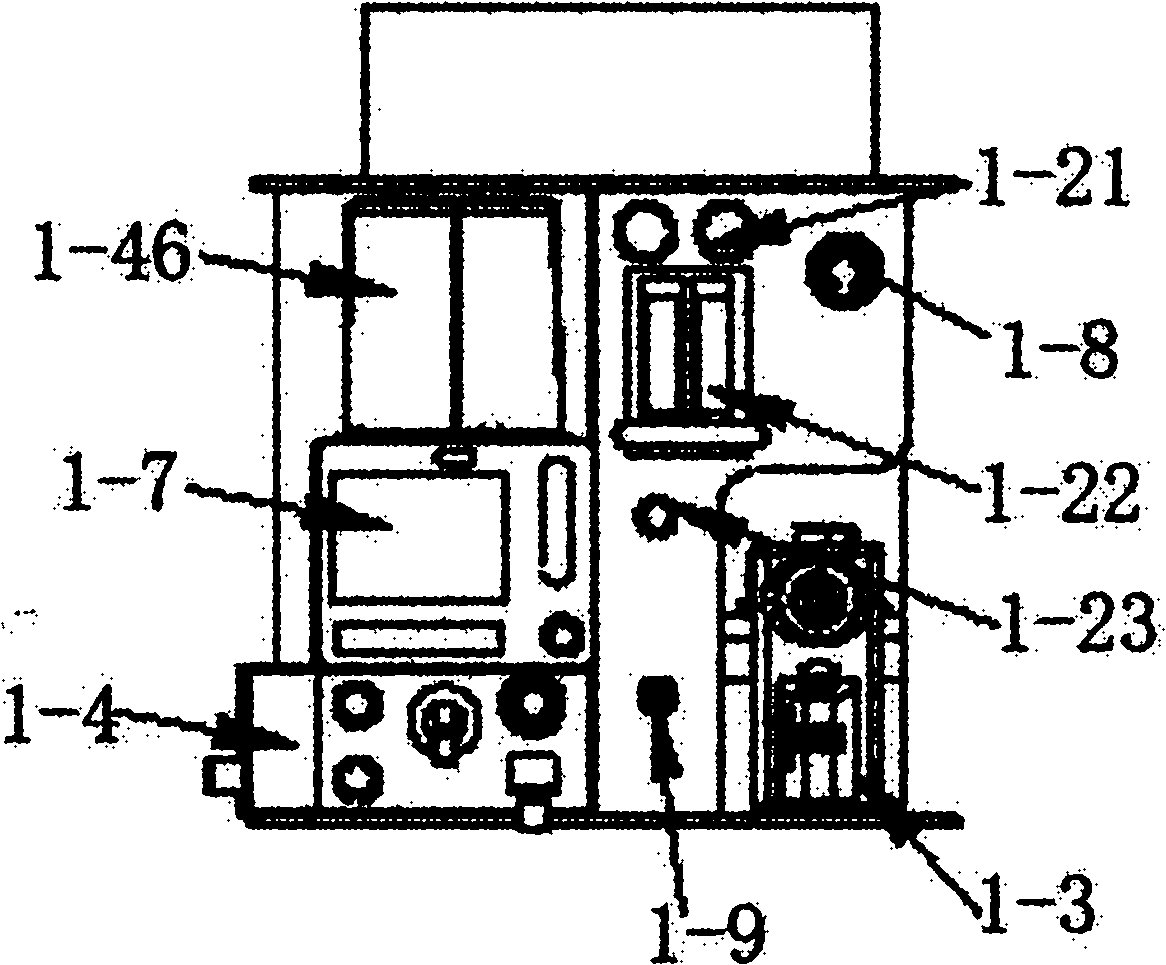 Portable anesthesia machine based on oxygen self-supplying