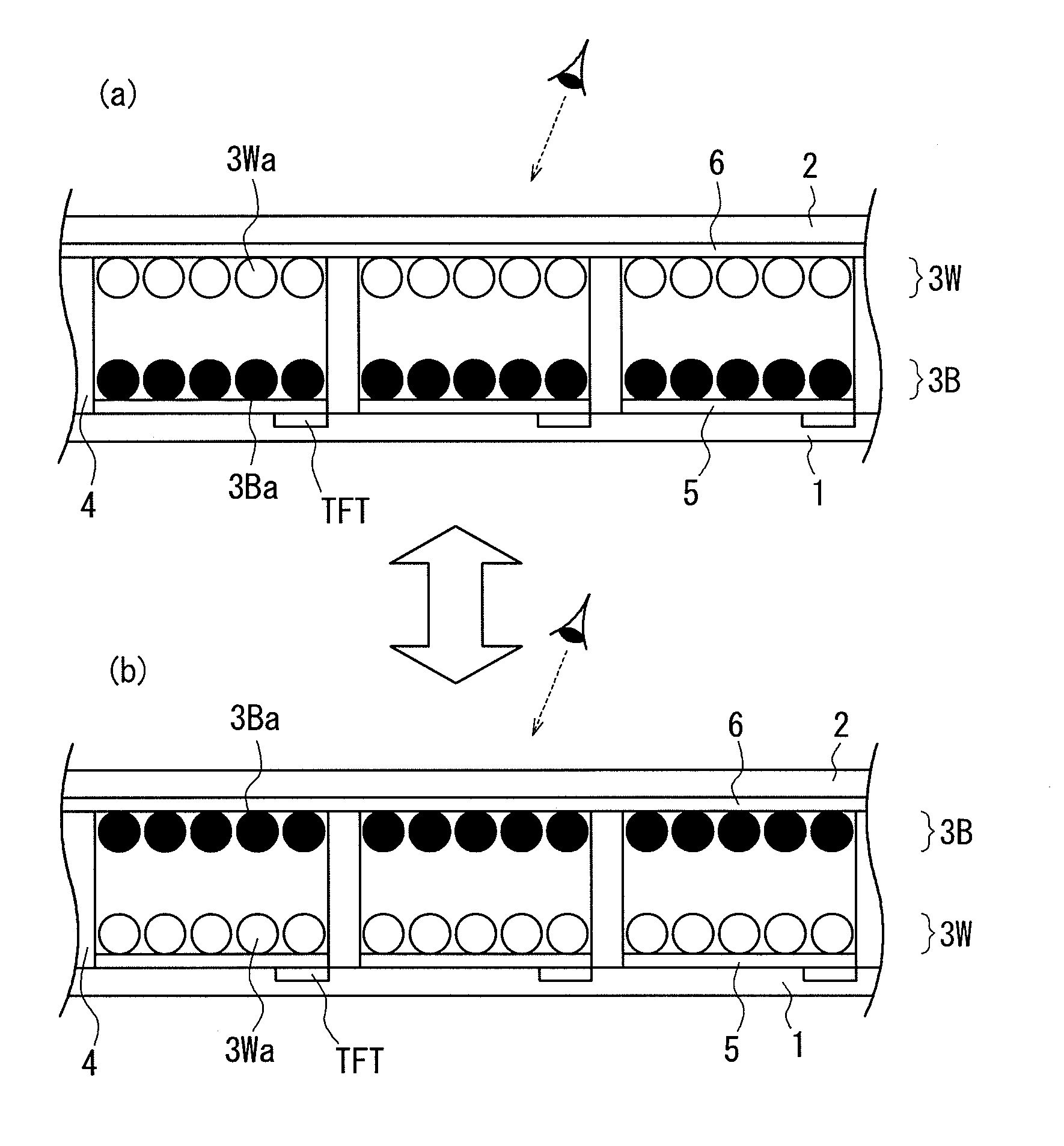 Display media particles and information display panel using the same