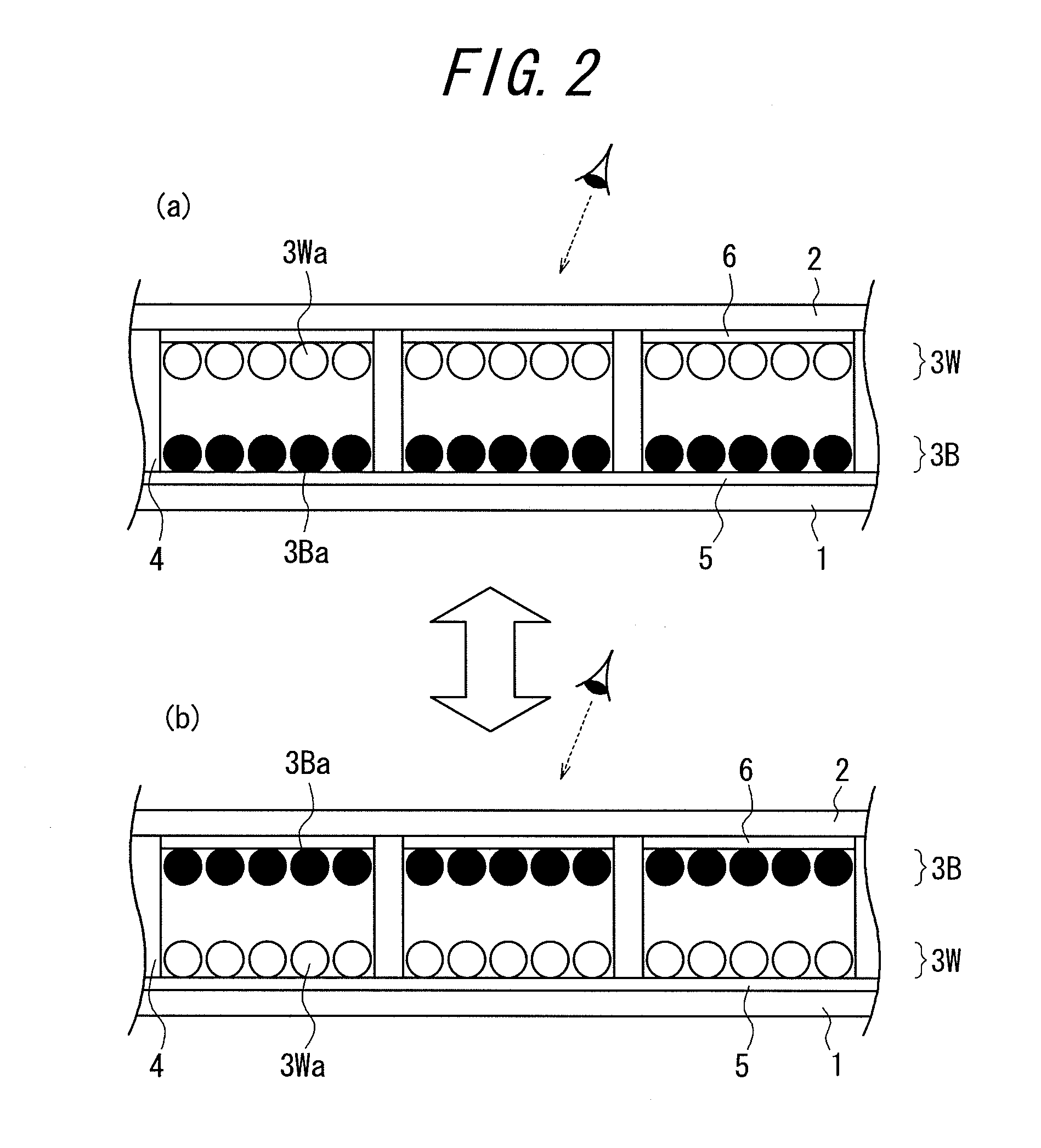 Display media particles and information display panel using the same