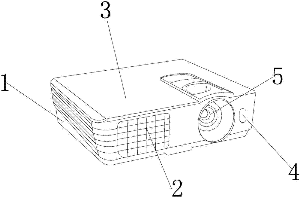 Projector interaction device for teaching