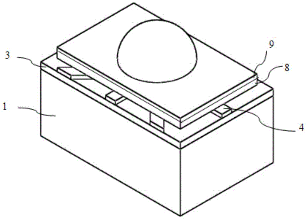 A kind of miniature blow molding hemispherical resonator gyroscope and its preparation method