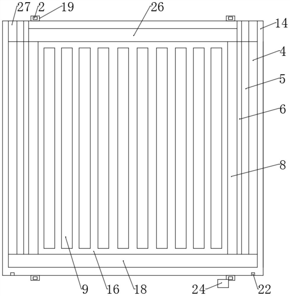 A kind of beehive and its method for increasing the production of honeycomb honey