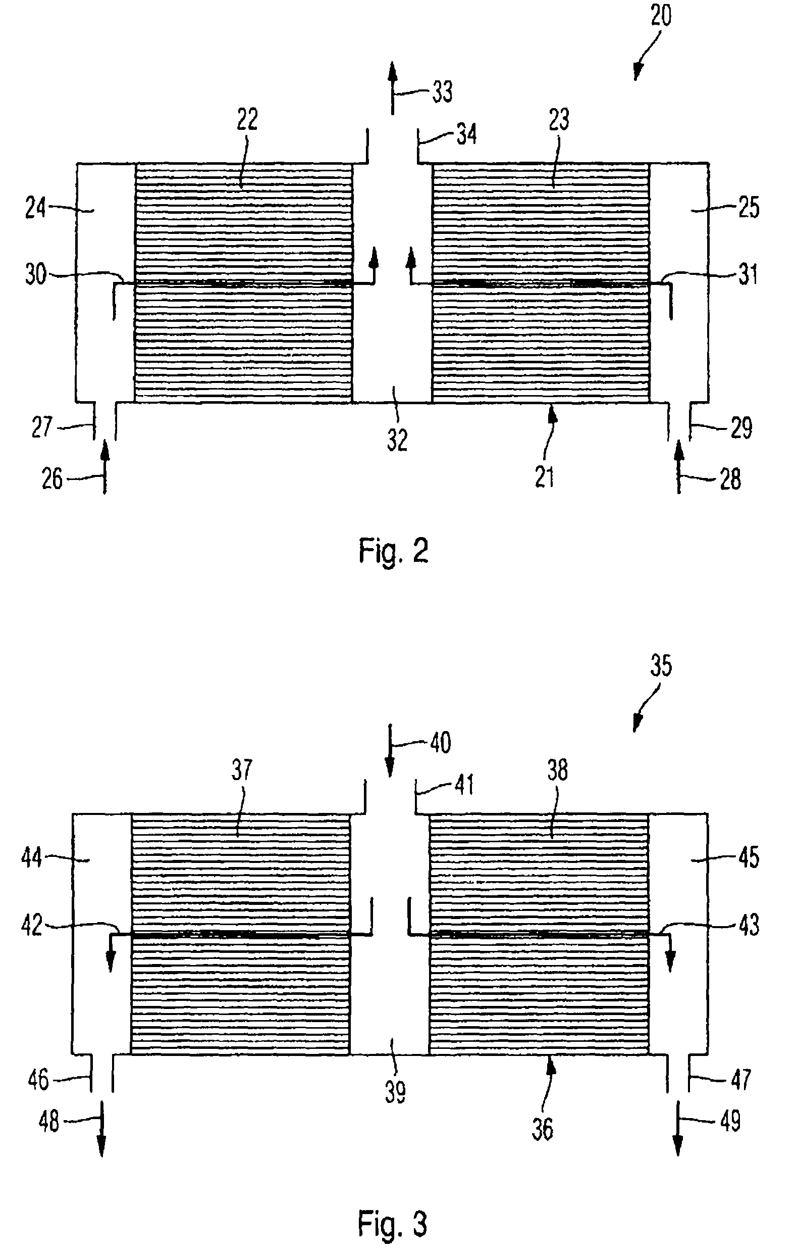 Device for cooling charge air