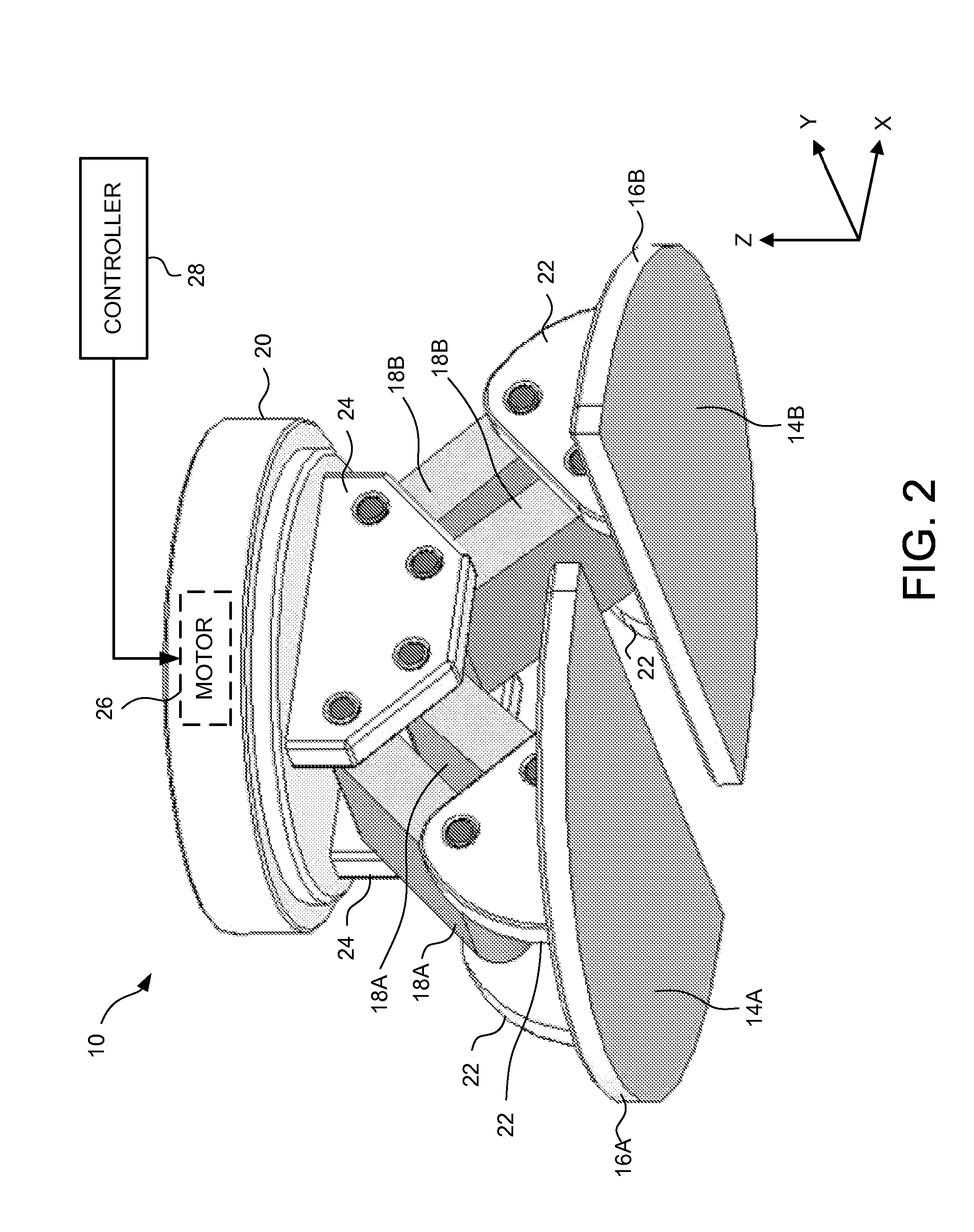 Device and method for handling an object of interest using a directional adhesive structure