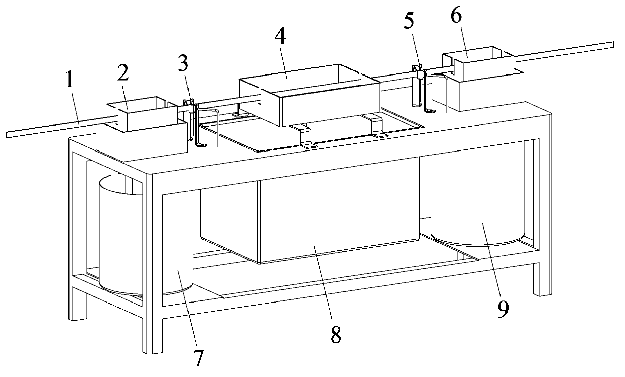 Process for online coating soft brazing material on surface of copper alloy high-frequency welded tube for heat exchanger