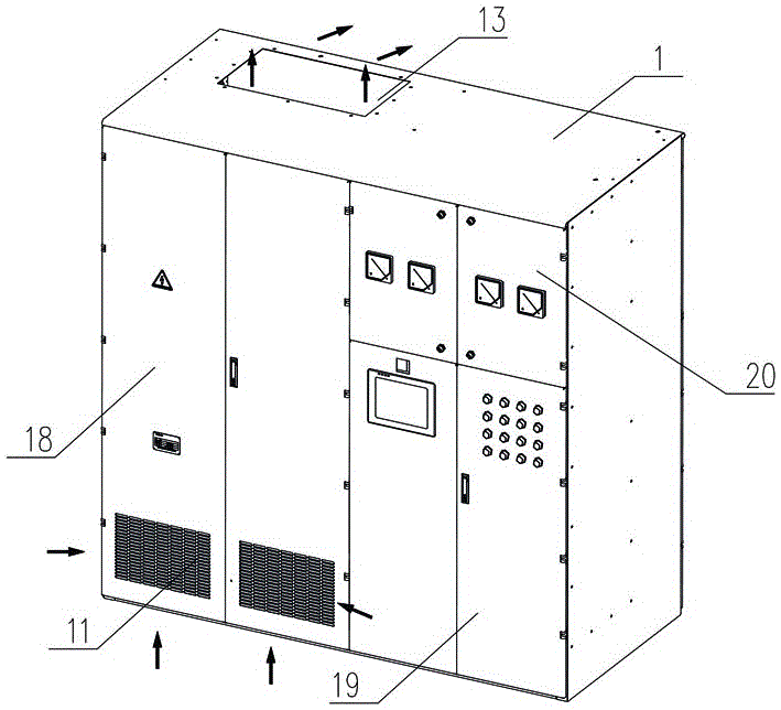 Charging converter for rail transit