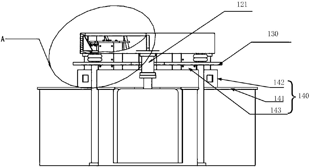 Vibration test apparatus and method of vibration testing of product