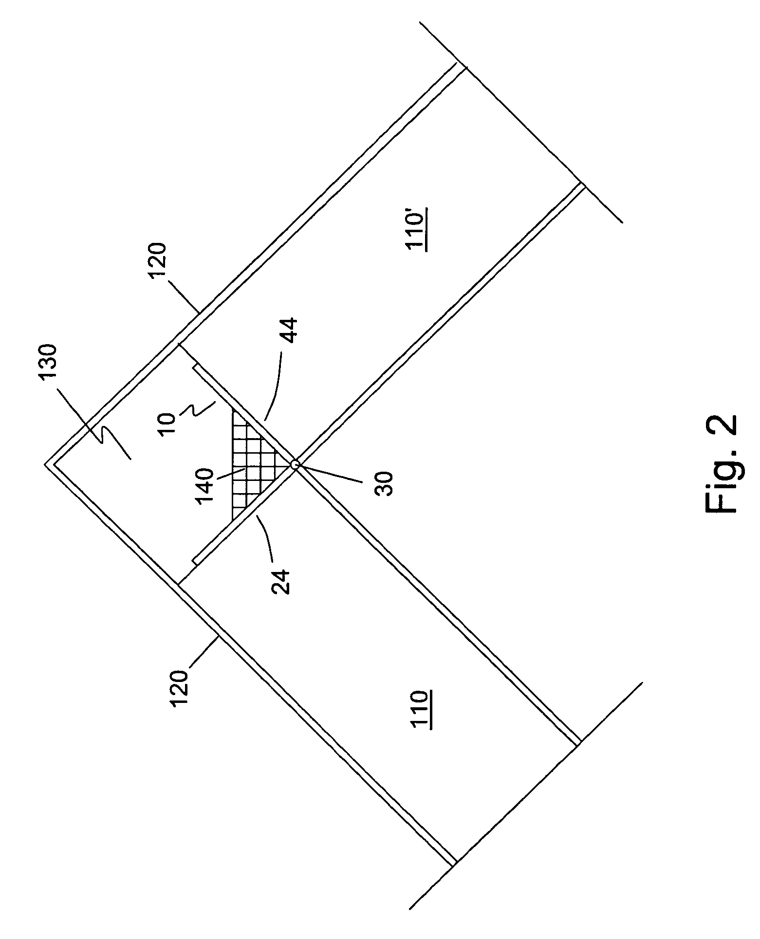 Construction bracket for creating a longitudinal roof venting space