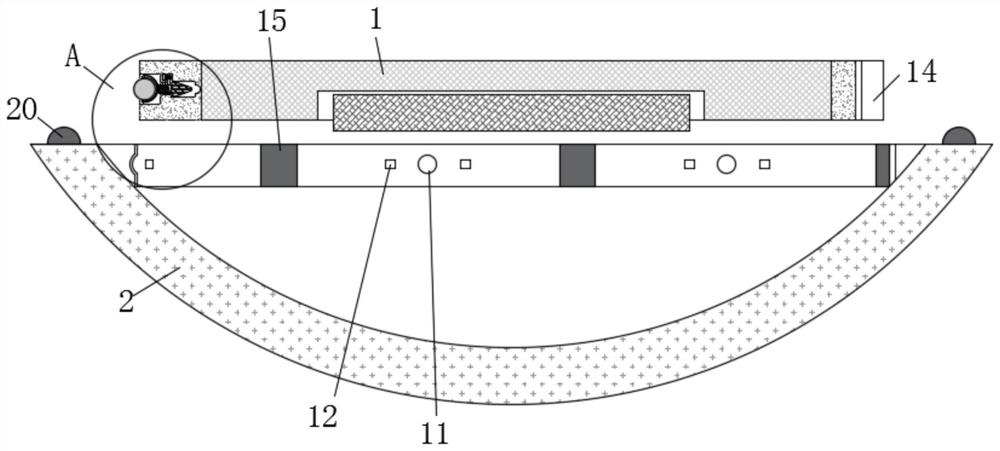 LED ceiling lamp convenient to mount and dismount