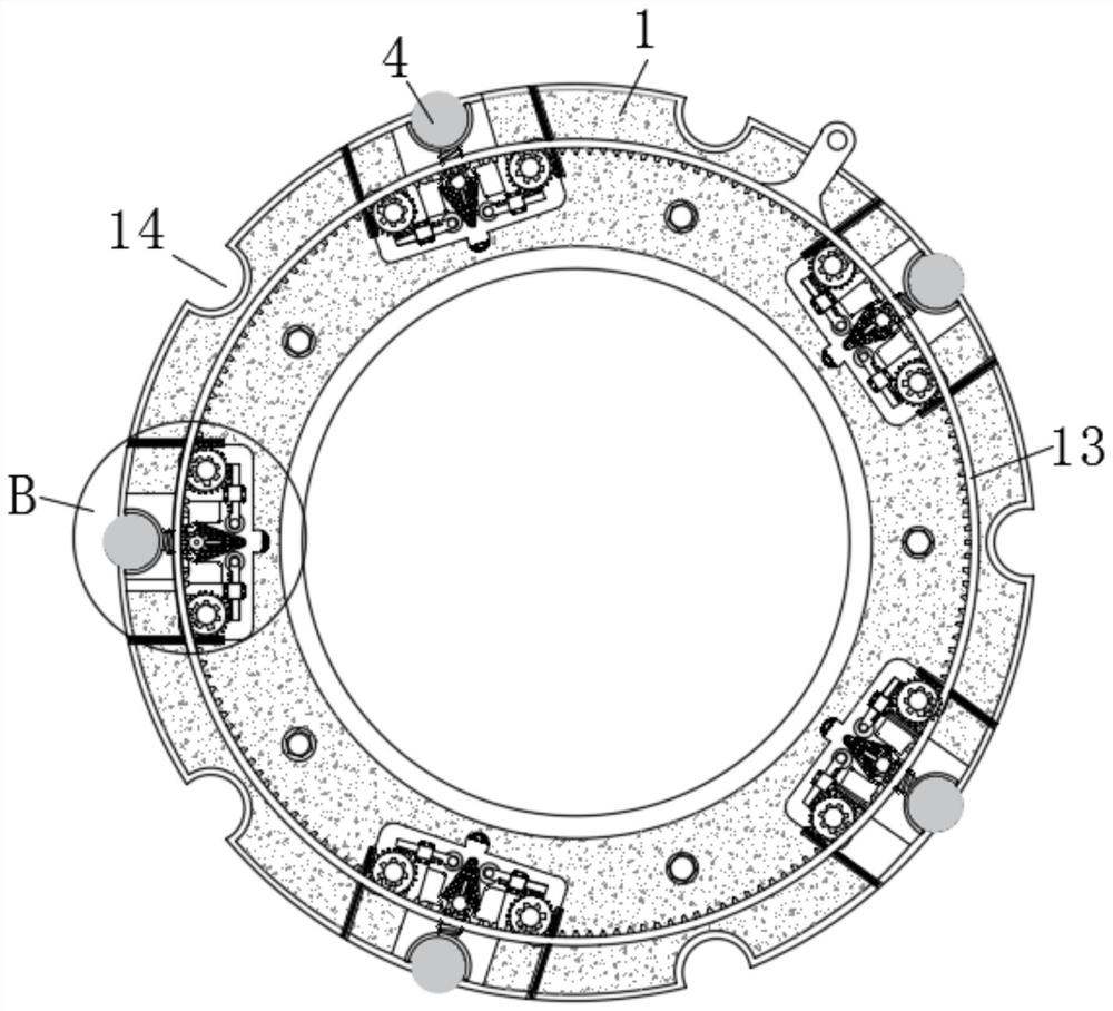 LED ceiling lamp convenient to mount and dismount