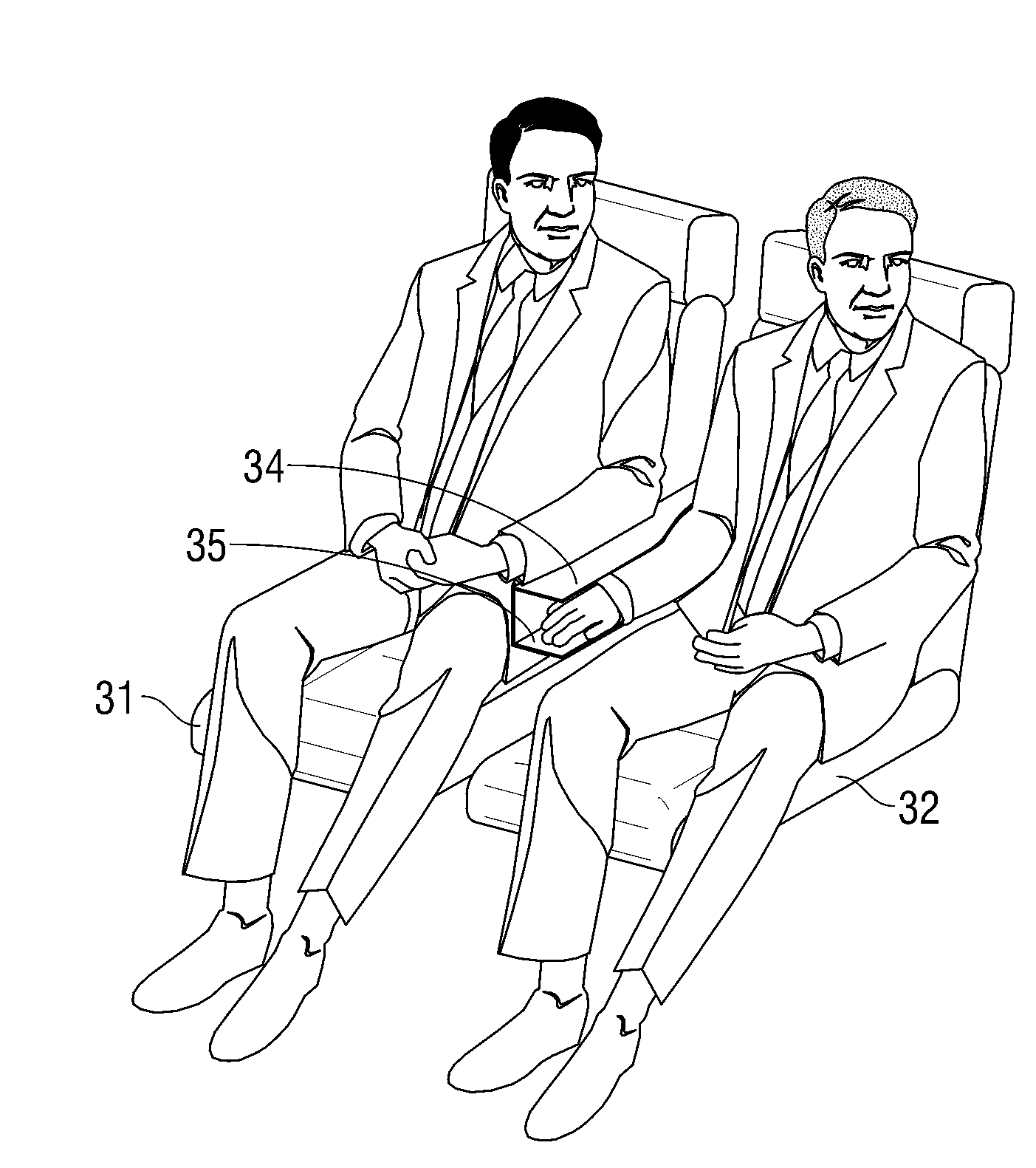 Armrest for Multiple Seating