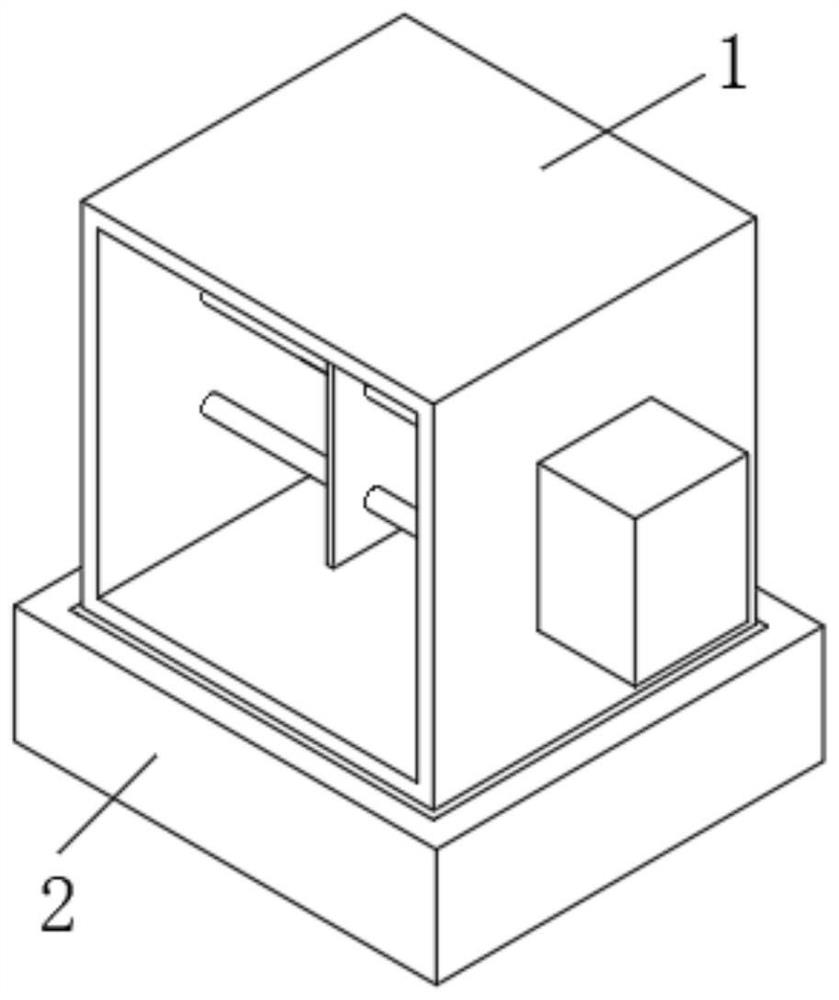 Propeller type air volume balance valve with damping function