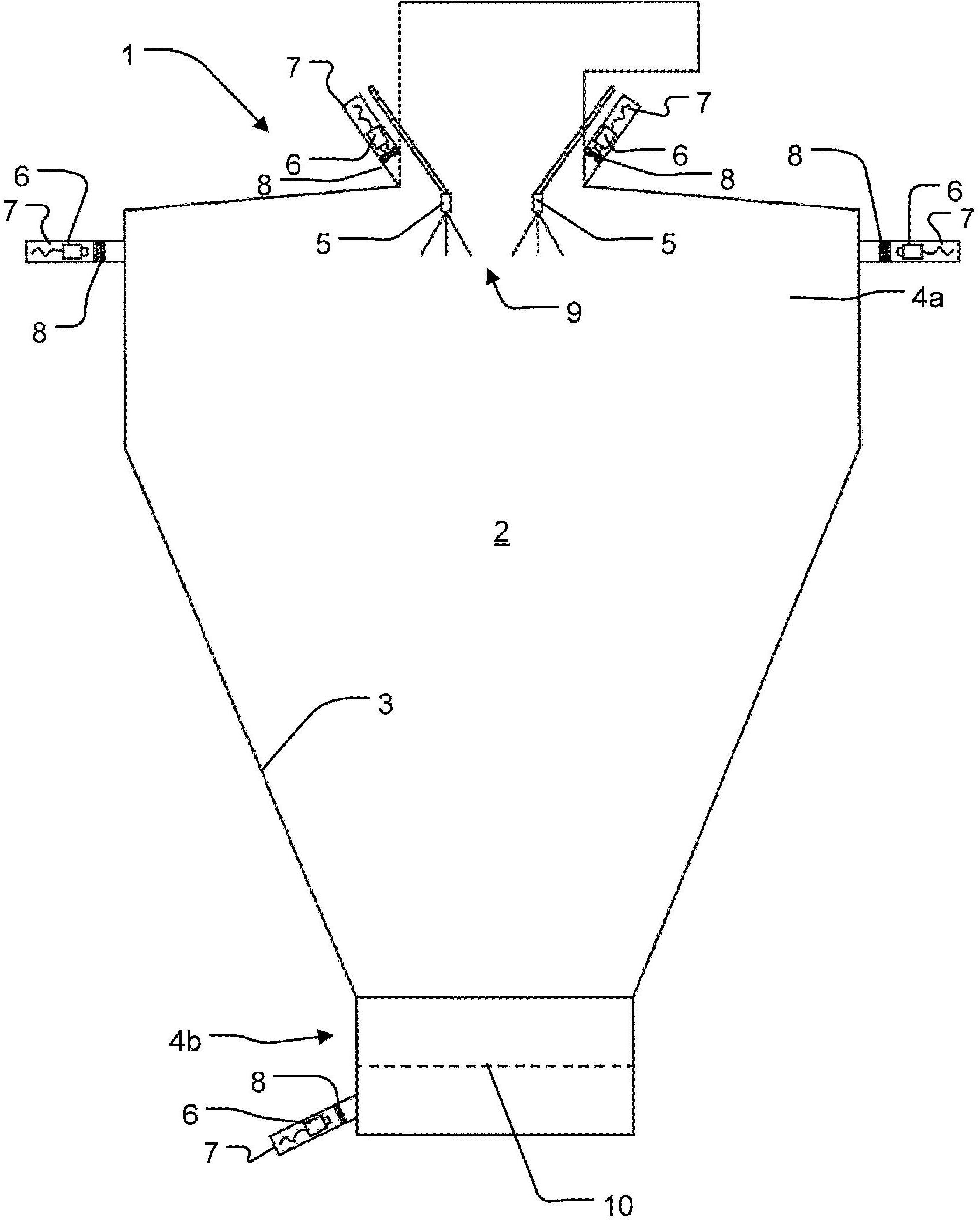 A method of monitoring a spray dryer and a spray dryer comprising one or more infrared cameras