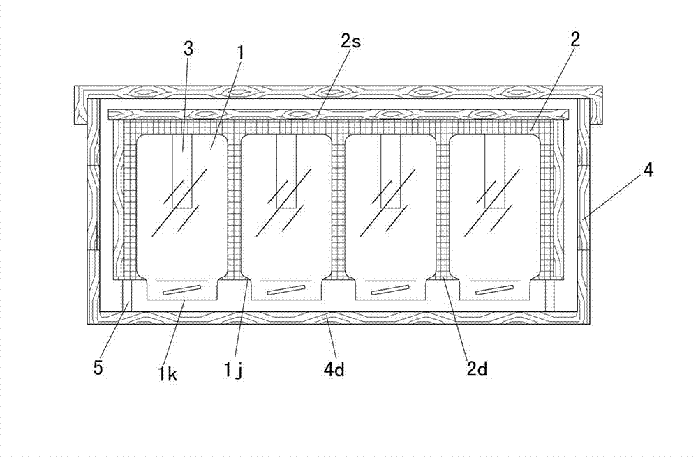 Bottling type native in-bottle hive honey, production method and production device