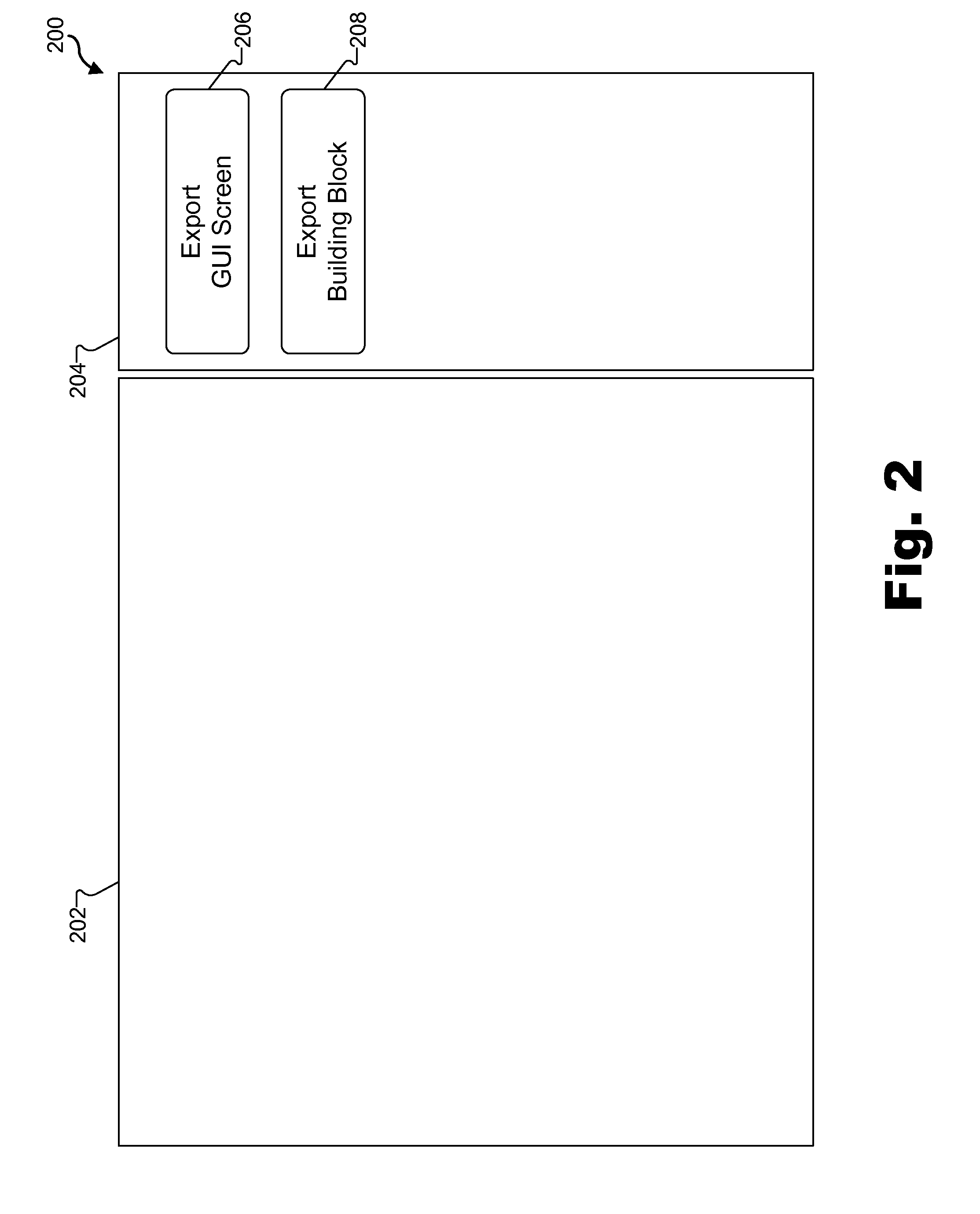 Building block based graphical user interface design and development systems and methods
