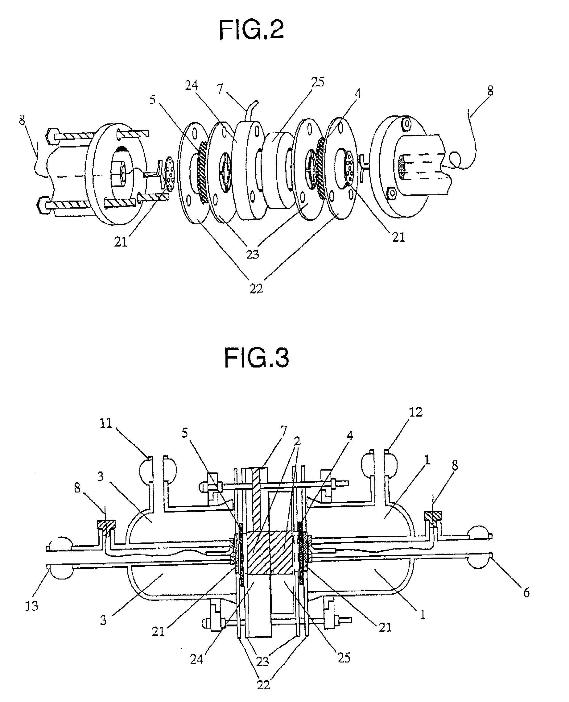 Organic electrolysis reactor for performing an electrolytic oxidation reaction and method for producing a chemical compound by using the same