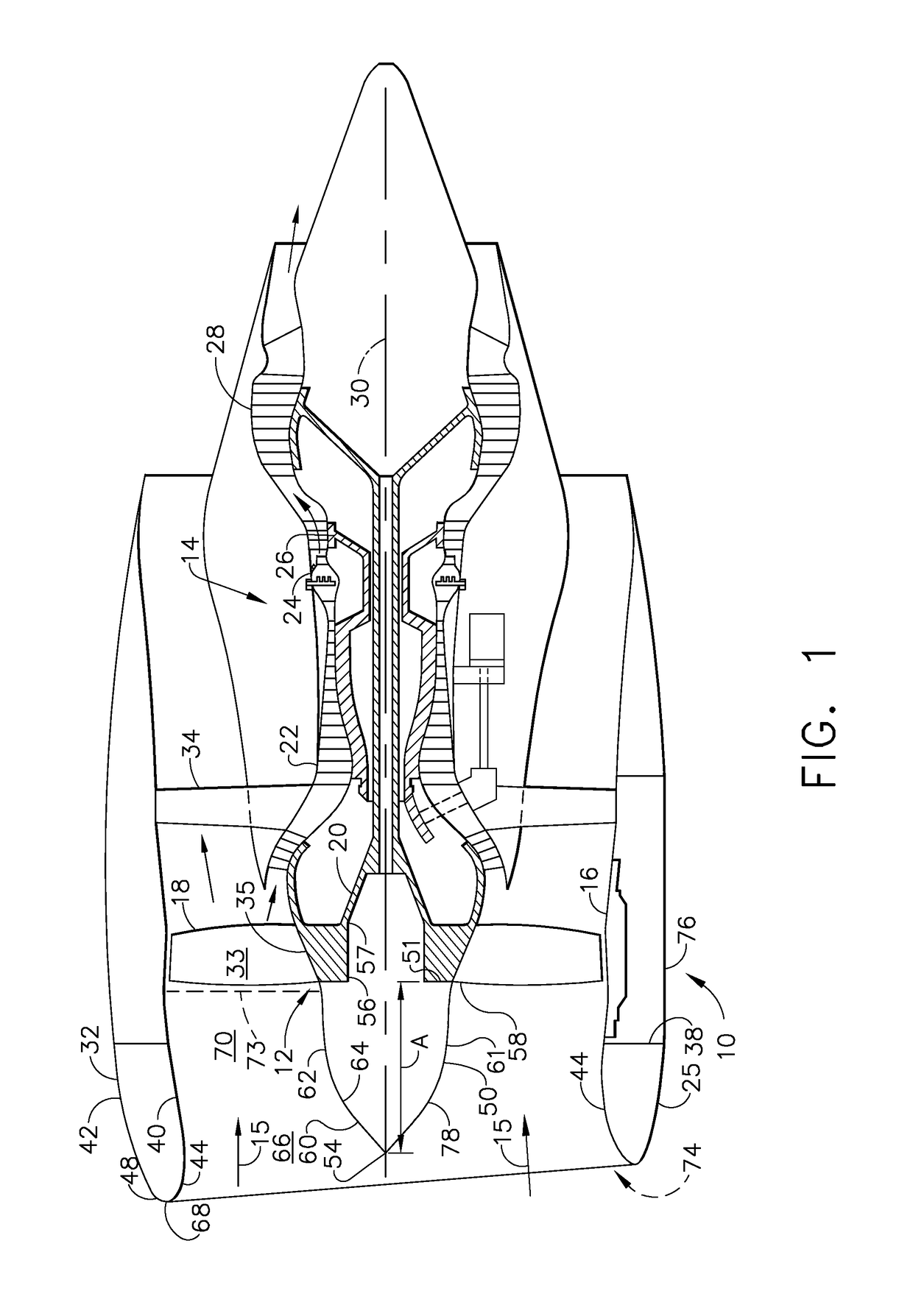 Crosswind performance aircraft engine spinner