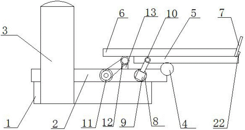 Transmission mechanism used for tumor targeting therapy device