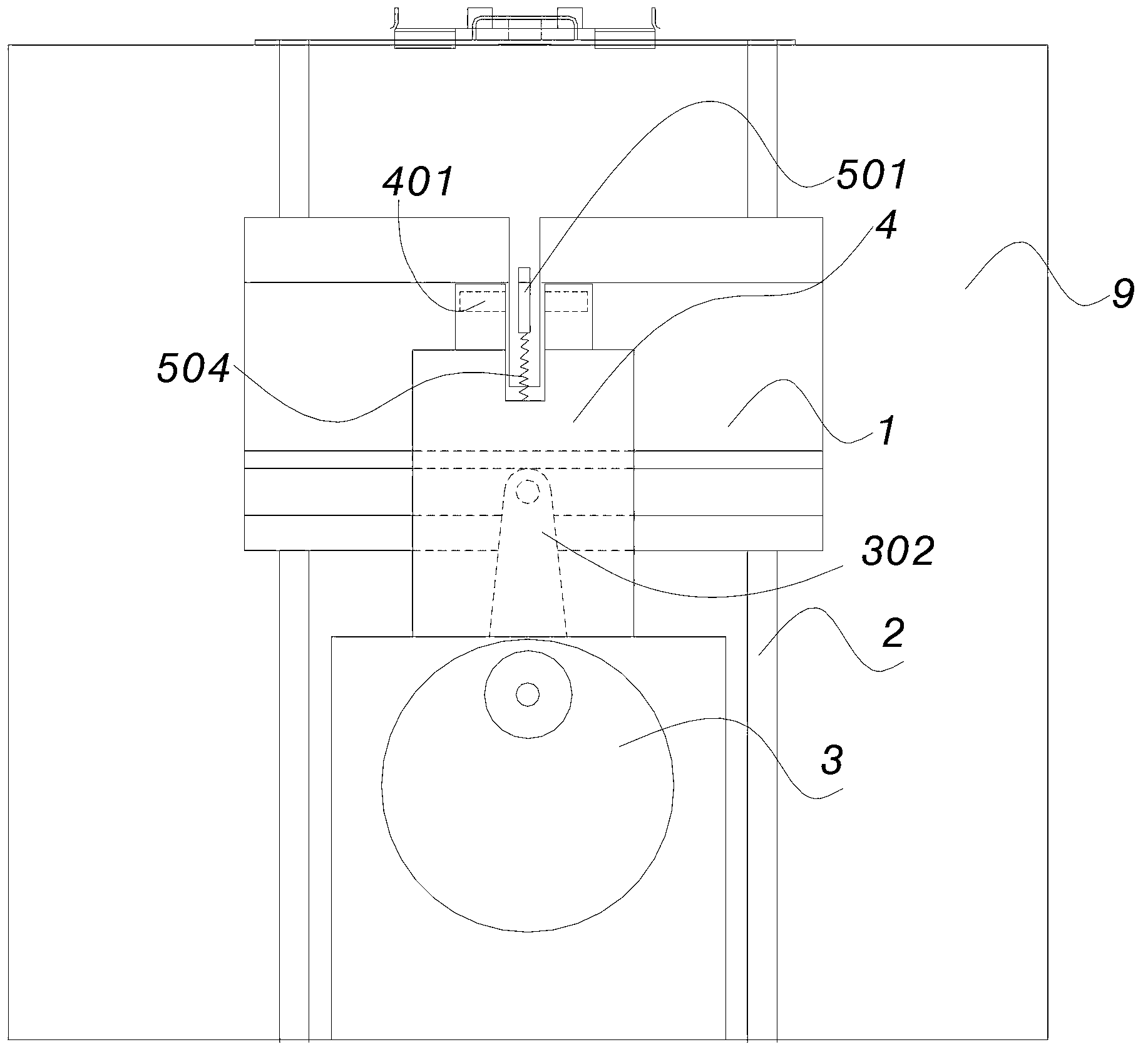 Starting mechanism of toaster