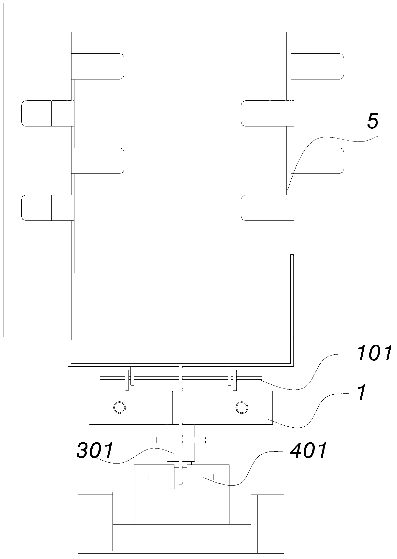 Starting mechanism of toaster