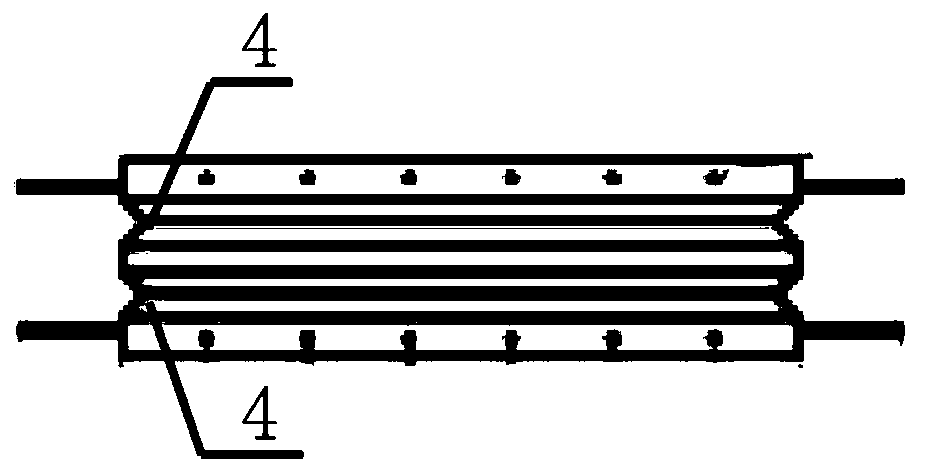 Plug-in type high-temperature-resistant ablation prefabricated part for flow guide groove of launching station and construction method of fire-resistant protective layer