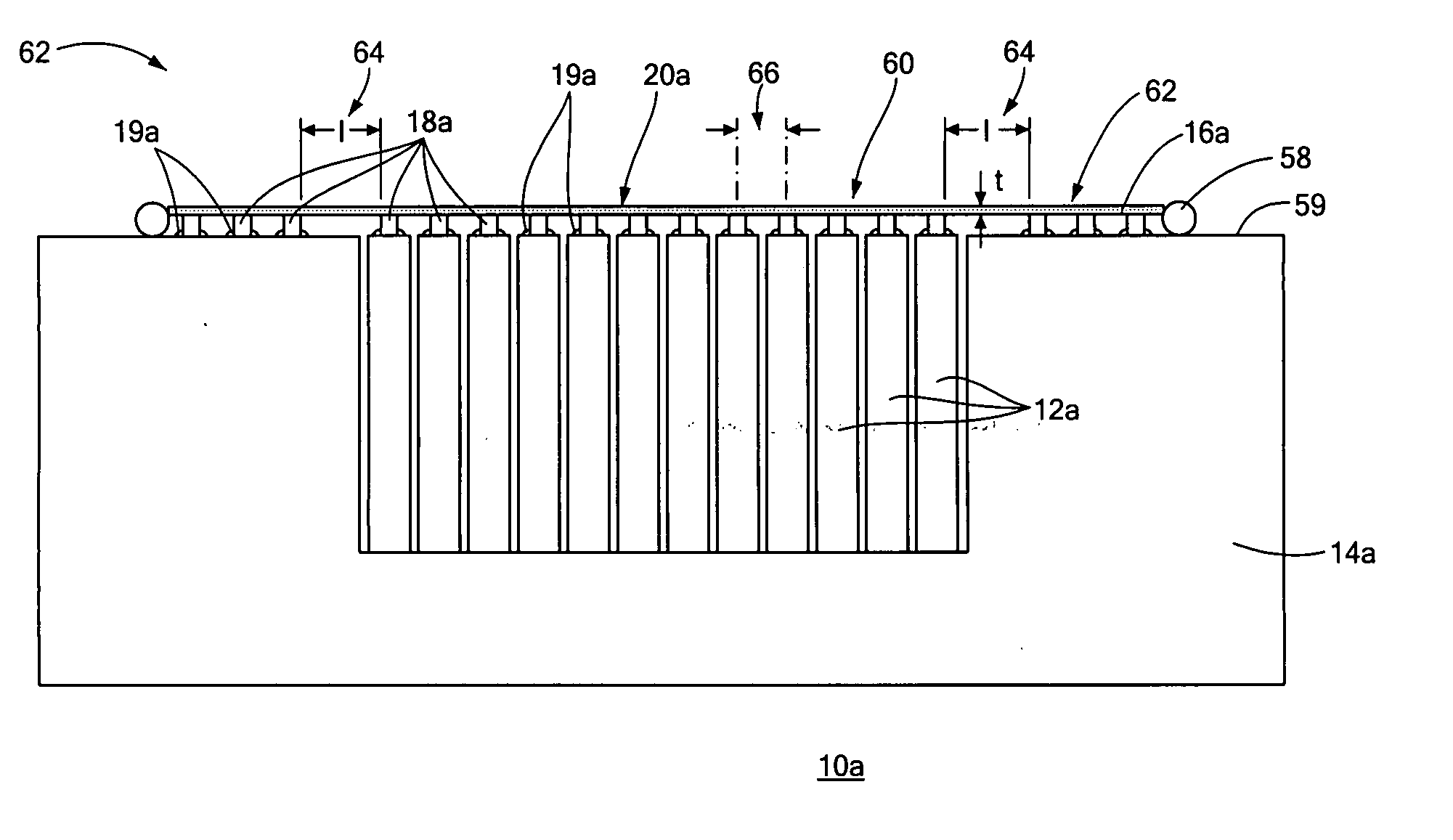 Edge constrained optical membrane deformable mirror and method of fabricating