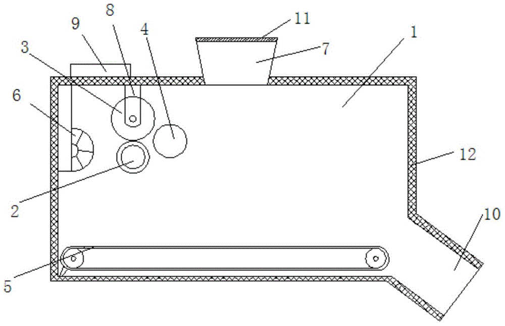 Plastic dicing device with good radiation