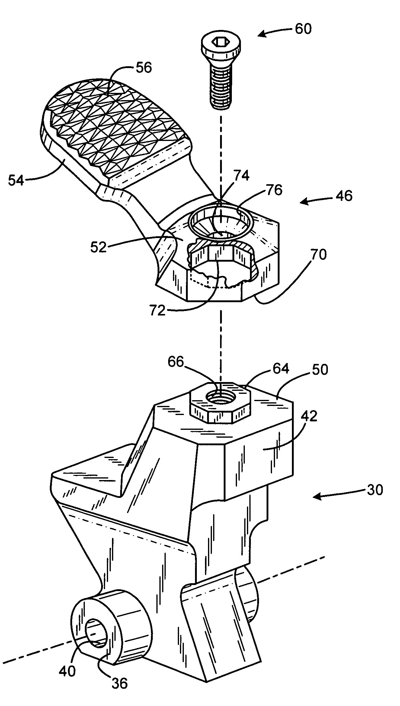 Firearm hammer with adjustable spur
