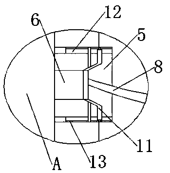 Ice cube tray auxiliary structure for assisting ice cubes in falling through ice cube tray swinging