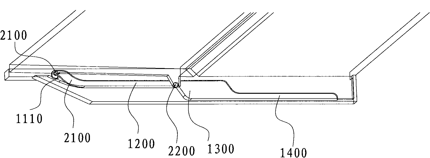 Refrigerating equipment and folding storage rack thereof