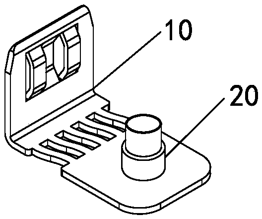 Plug-in PCBA connection terminals and electrical connection assemblies