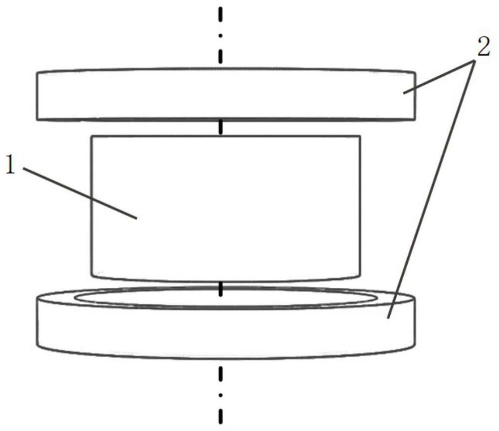 Superconducting magnetic suspension bearing mechanism