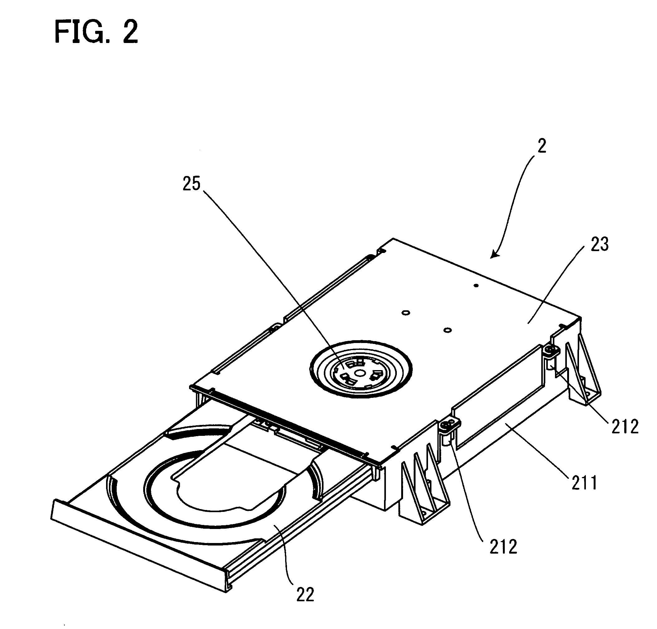 Disk device and disk medium replaying device or disk medium recording/replaying device