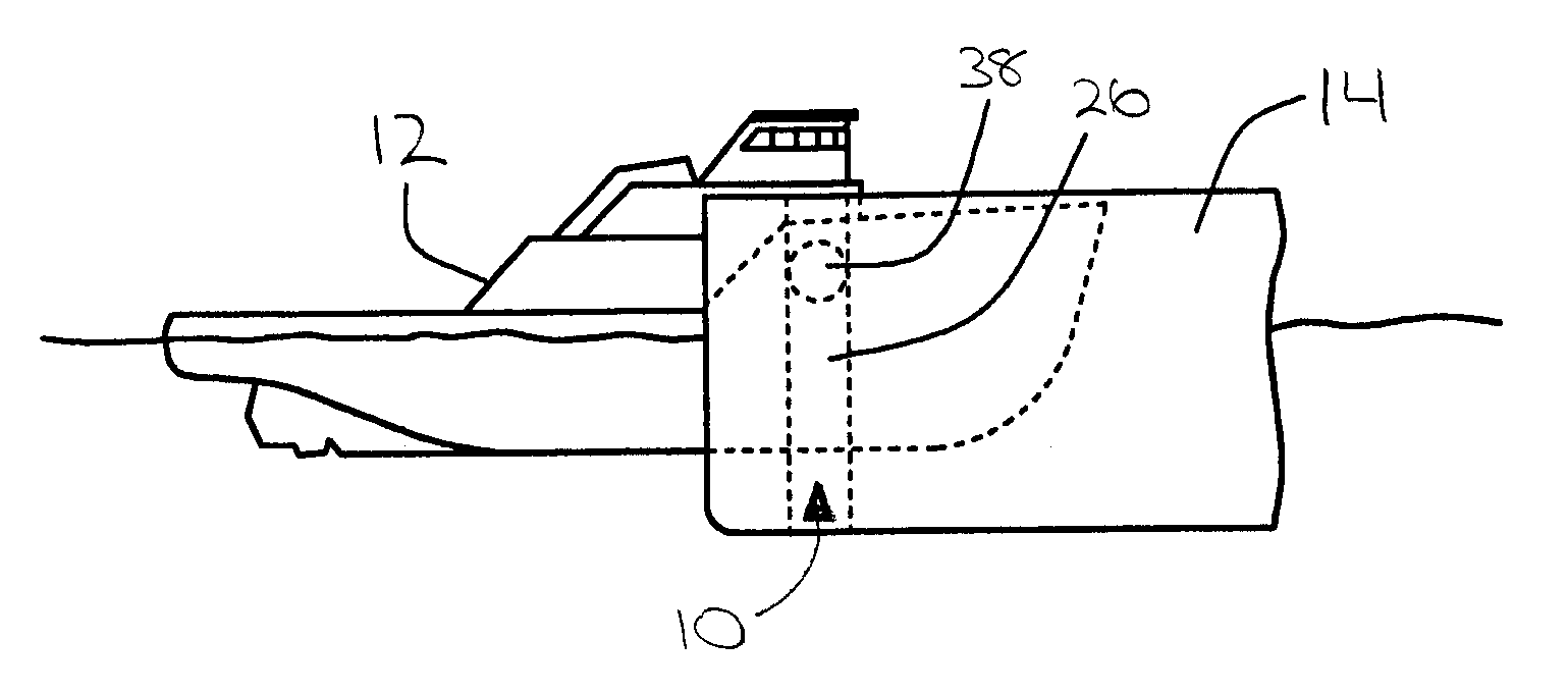 Tooth and friction lightering arrangement