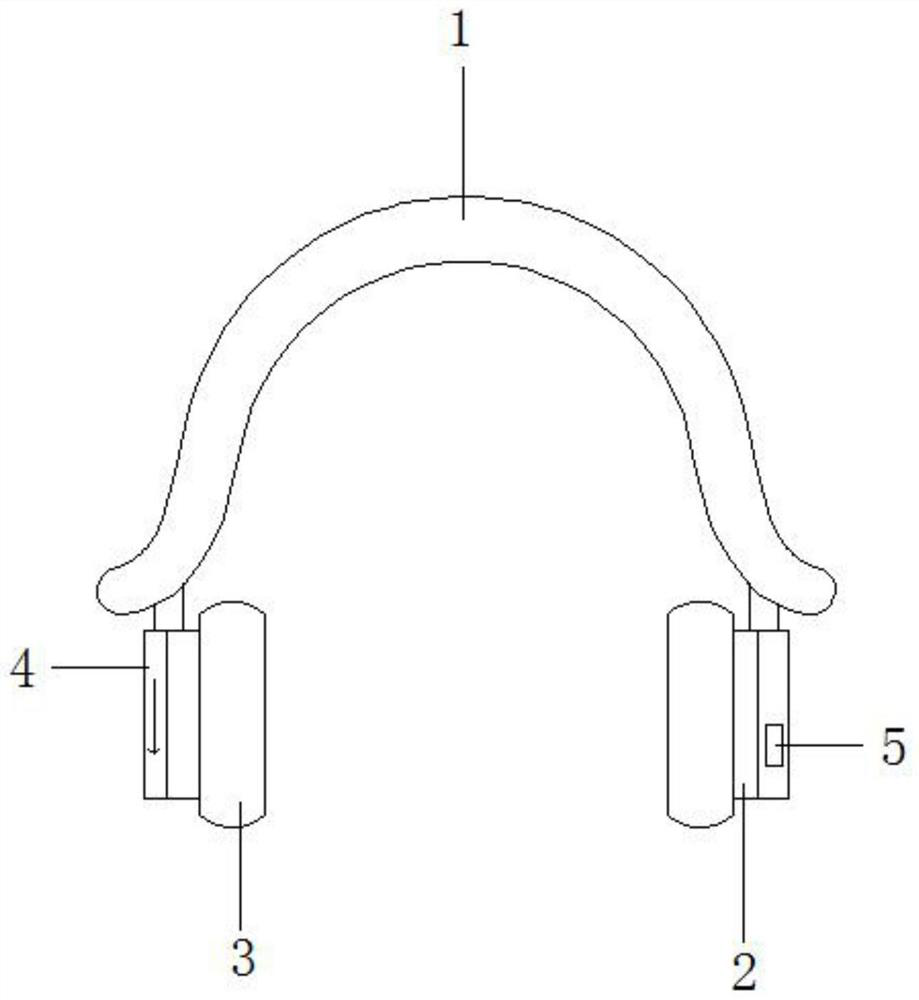 Intelligent broadcasting earphone with RFID reading function