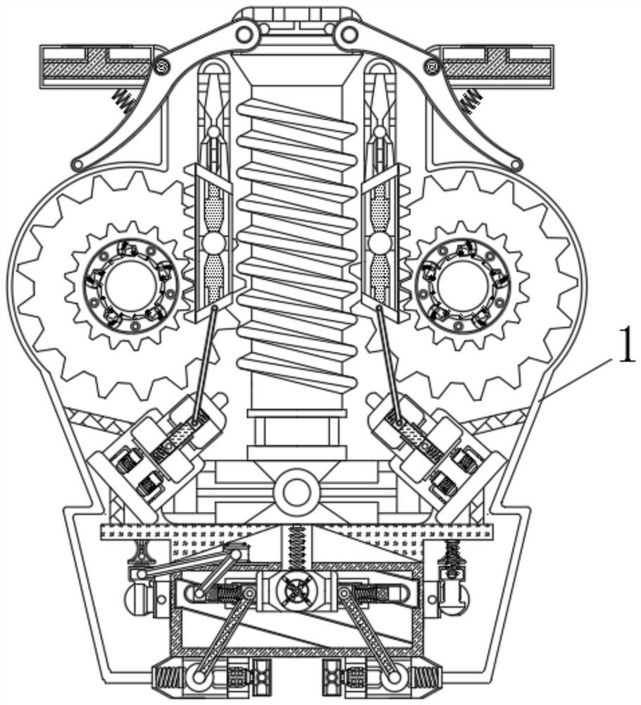 Labor-saving auxiliary device for automatically locking clamp nut for automobile tire