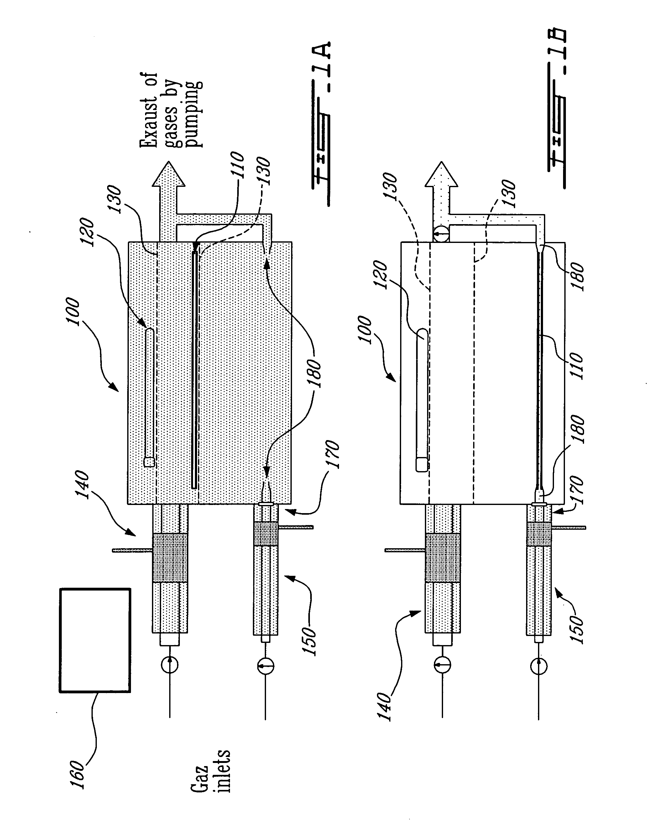 Process for the plasma sterilization of dielectric objects comprising a hollow part