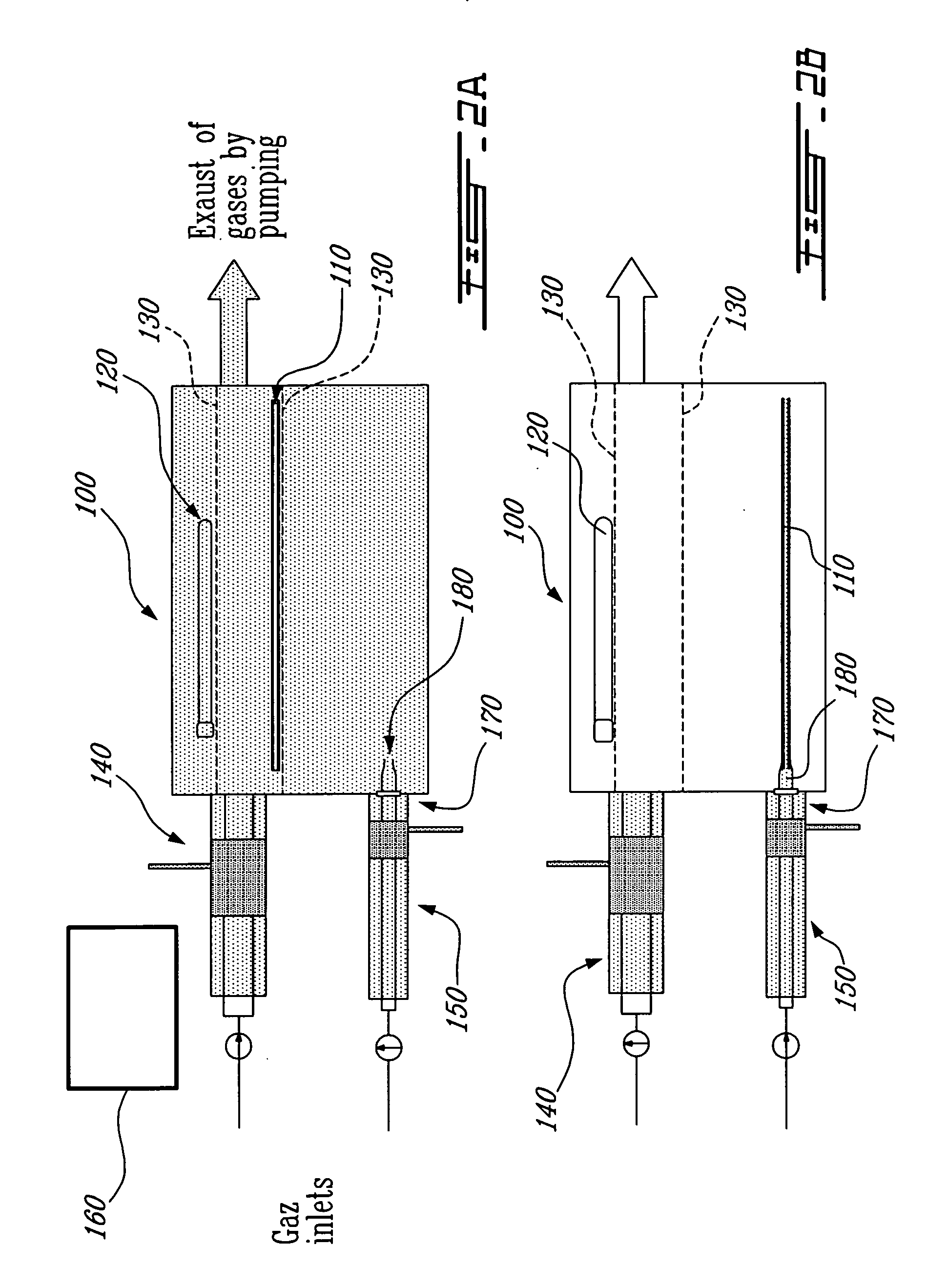 Process for the plasma sterilization of dielectric objects comprising a hollow part