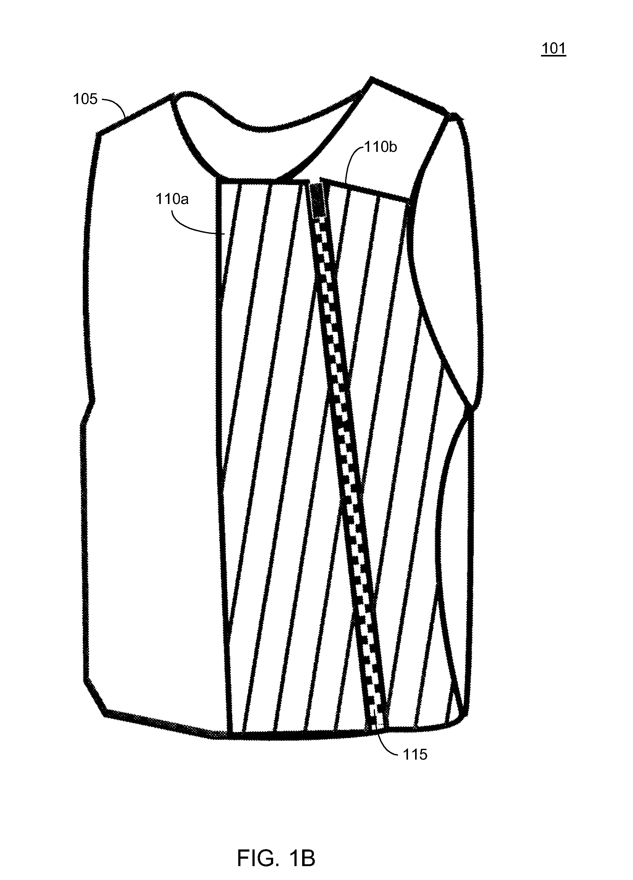 Personal flotation device with closure envelope