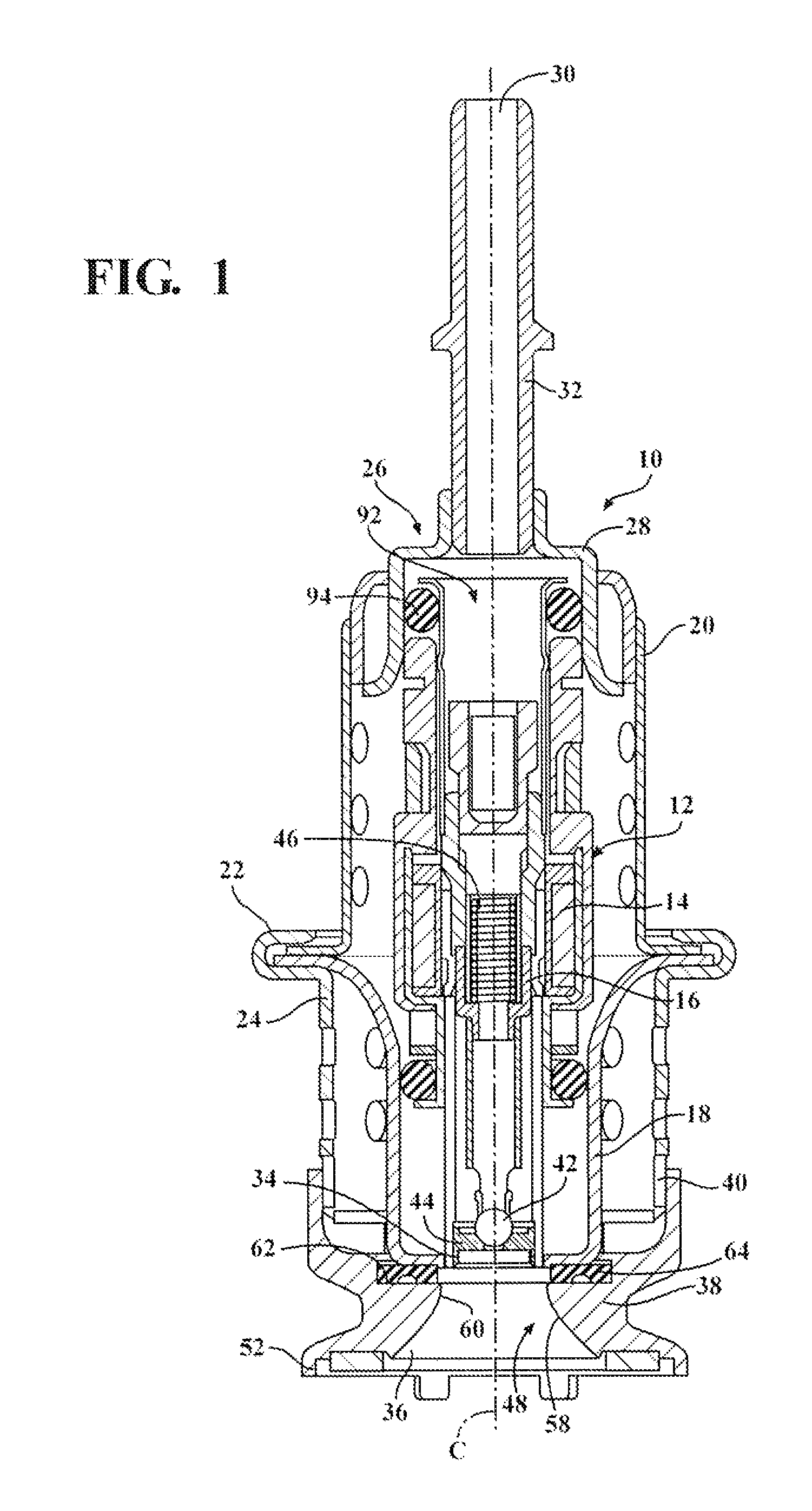 Purge system for reductant delivery unit for a selective catalytic reduction system