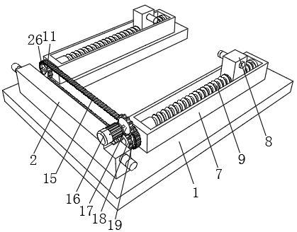 Height-adjustable drilling machine for engineering geological drilling