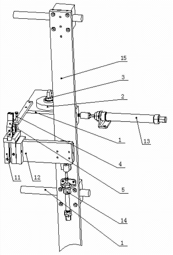 Automatic coil binding device and stator coil winding machine with the same installed